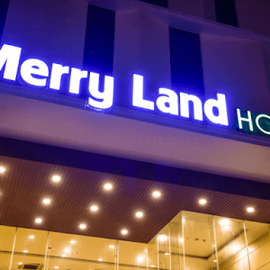 Bộ Chữ Toà Nhà Merry Land Hotel